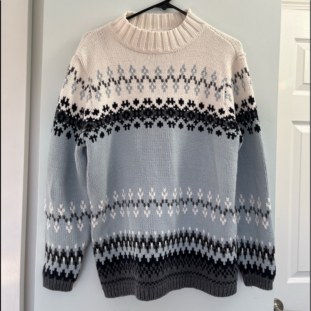thrifted liz & co. oversized sweater